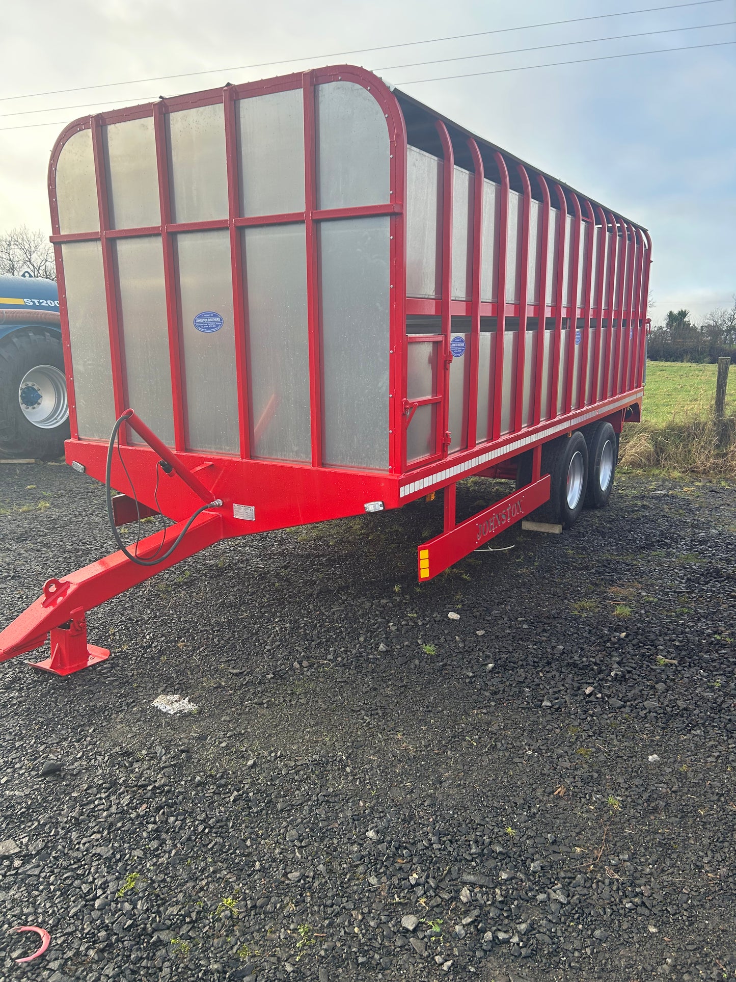 Johnston 20 x 8 Livestock Trailer