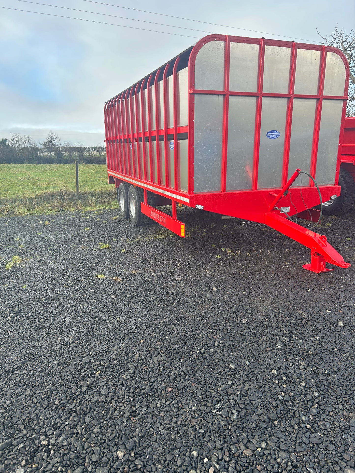 Johnston 20 x 8 Livestock Trailer