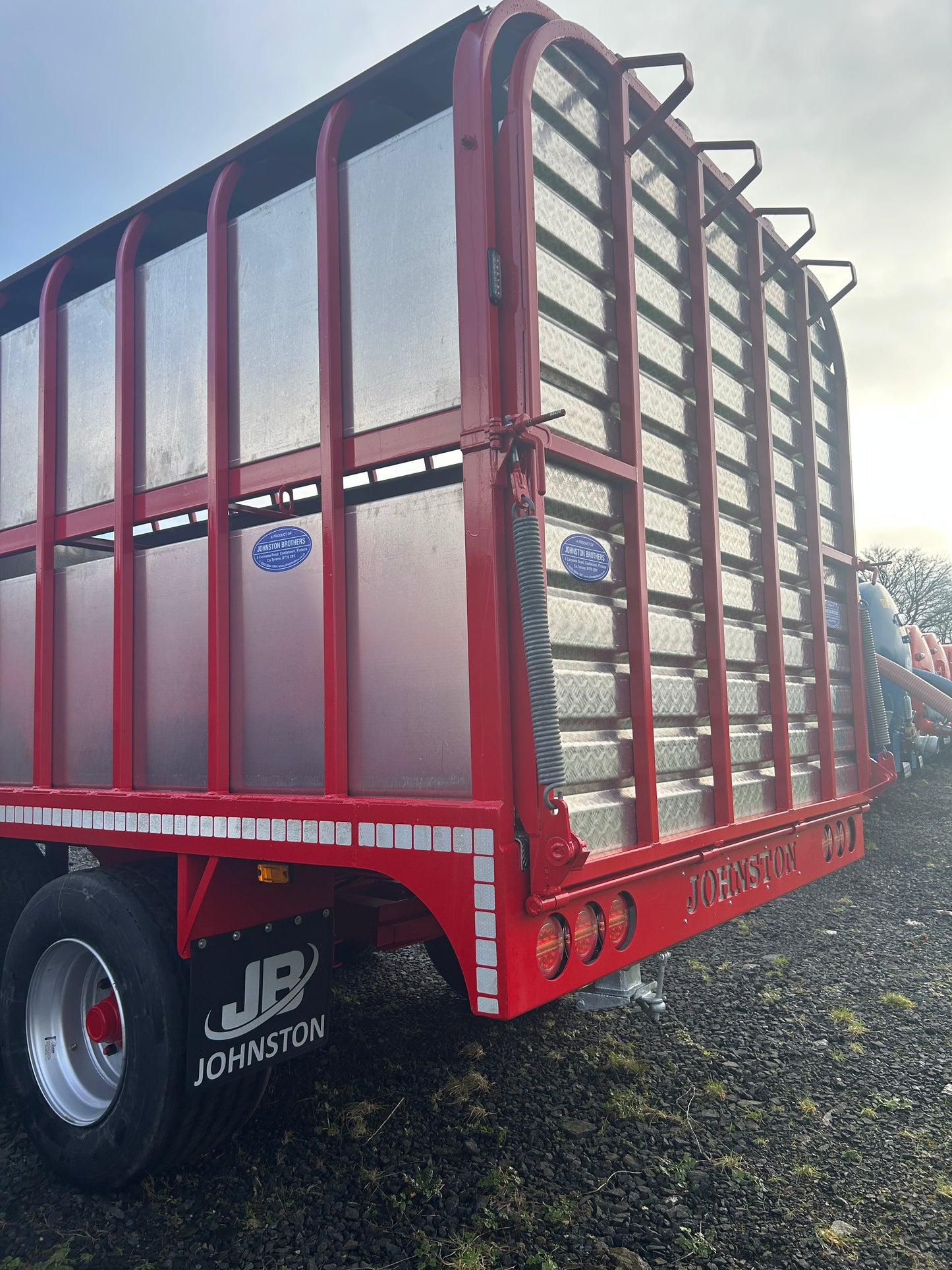 Johnston 20 x 8 Livestock Trailer