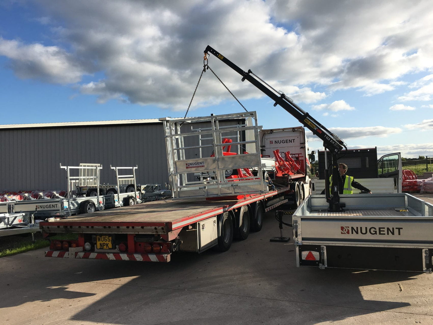 Trailer Crane