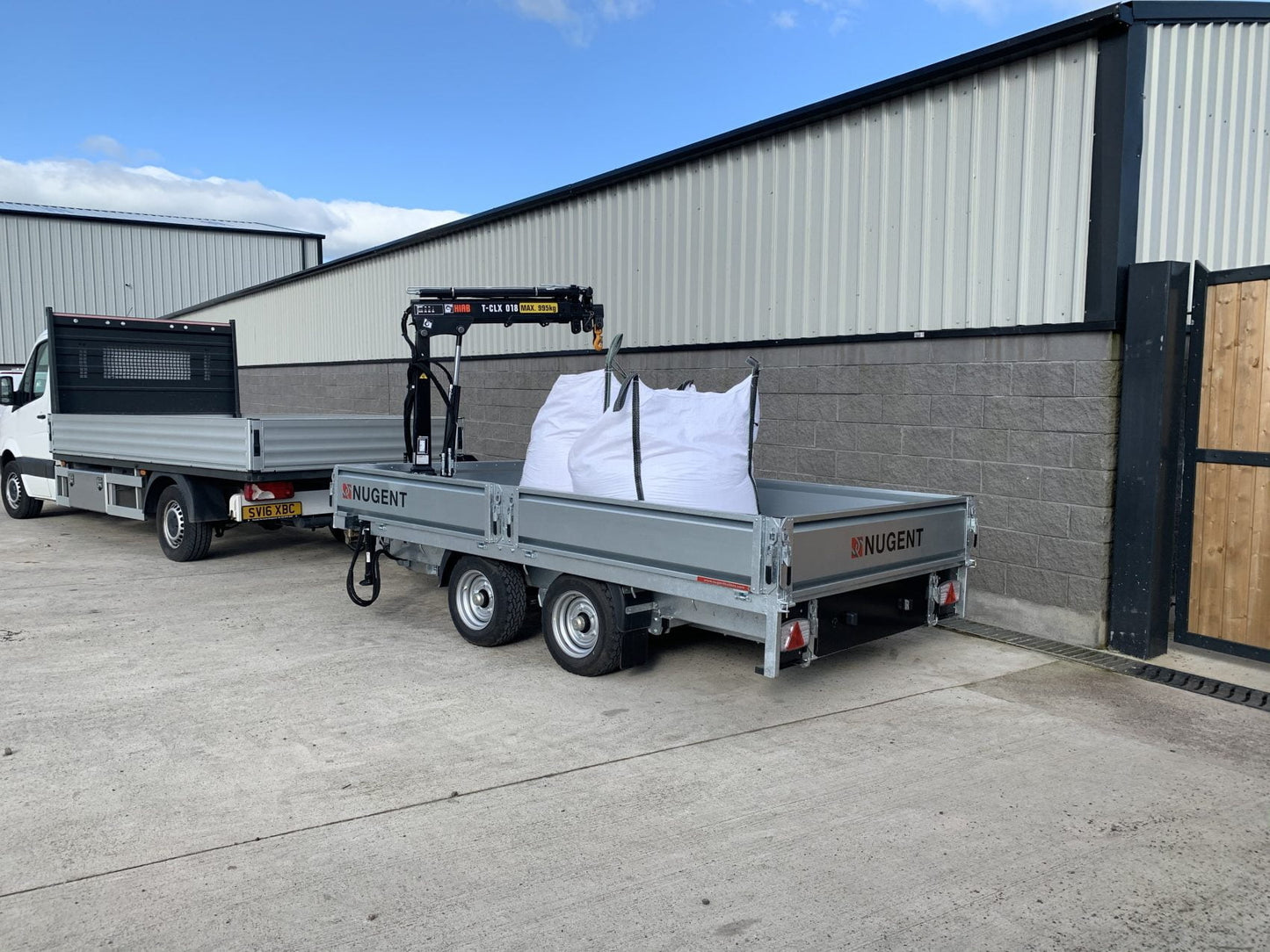 Trailer Crane