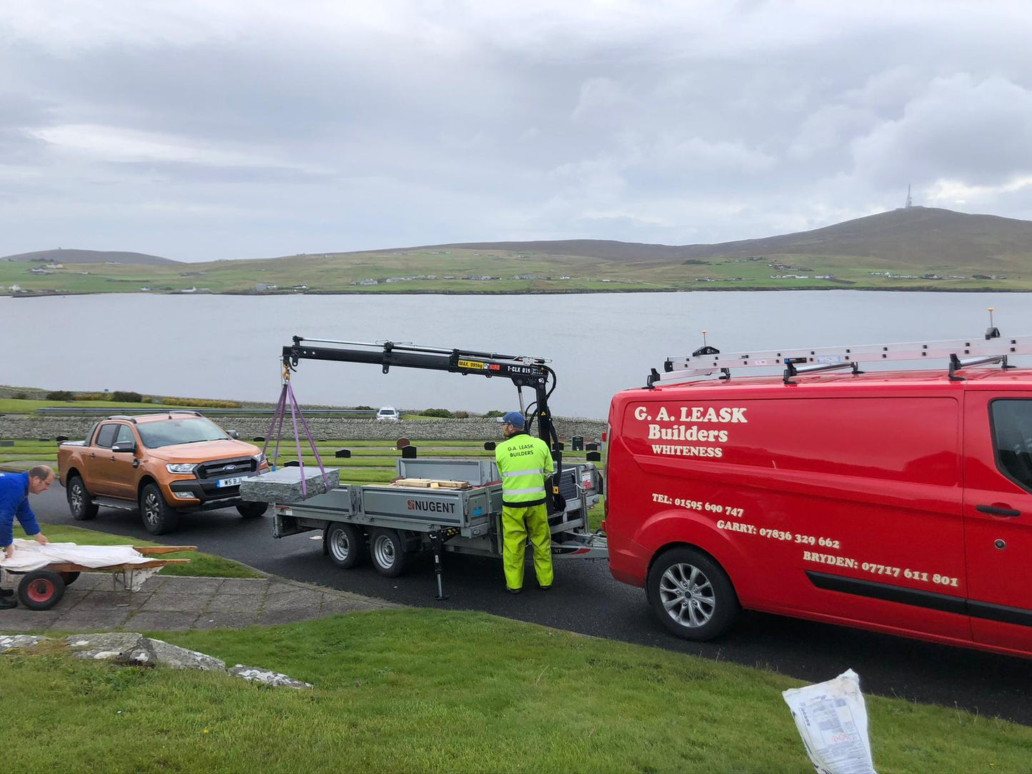 Trailer Crane