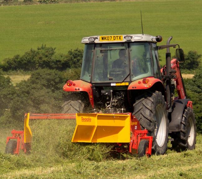 Teagle Super Ted 221 Swath Conditioner