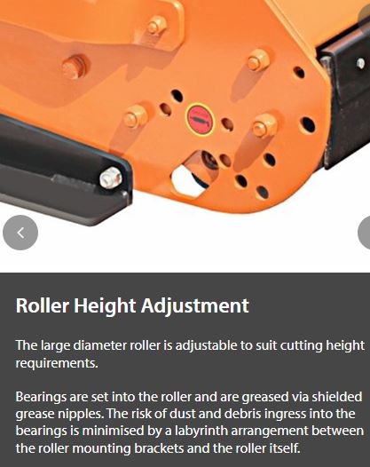 Teagle TA/K Compact Verge Mower (Available in 3 Cutting Widths 1.15m, 1,25m, 1.45m)