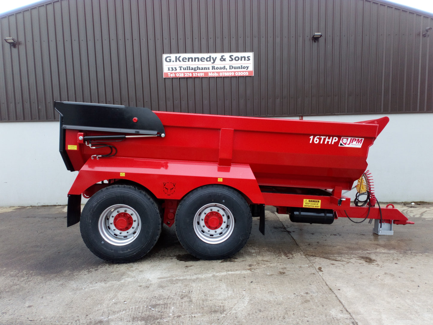 New JPM 16THP Dump Trailer