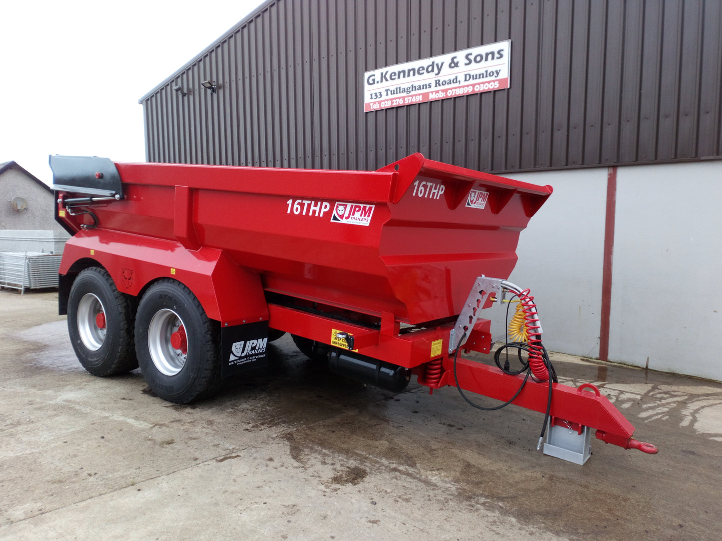 New JPM 16THP Dump Trailer
