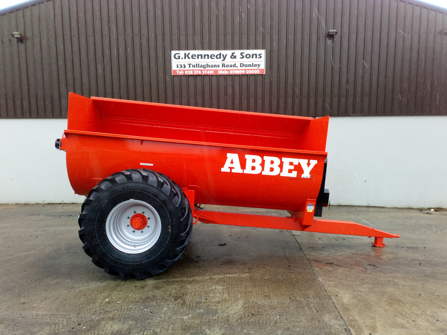 New Abbey 2090 Rotary Spreader