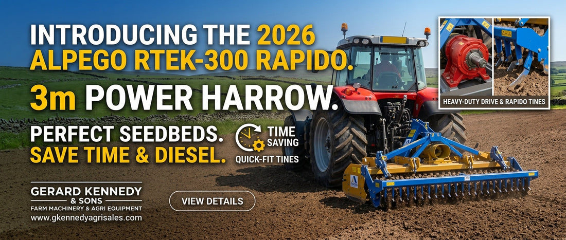 Alpego RTEK-300 Rapido Power Harrow