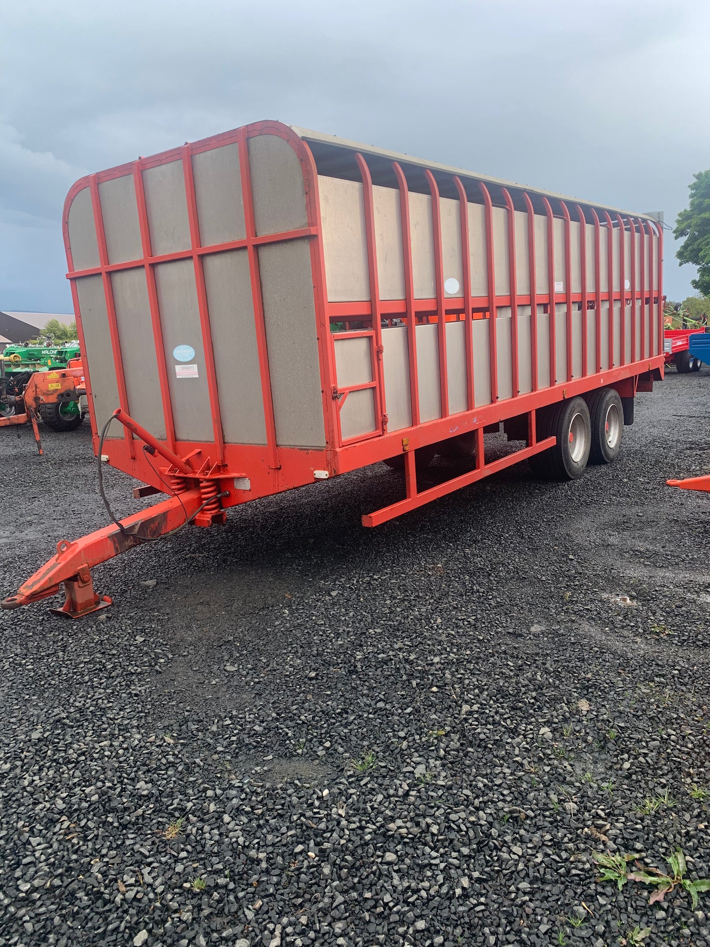 Johnston stock trailer