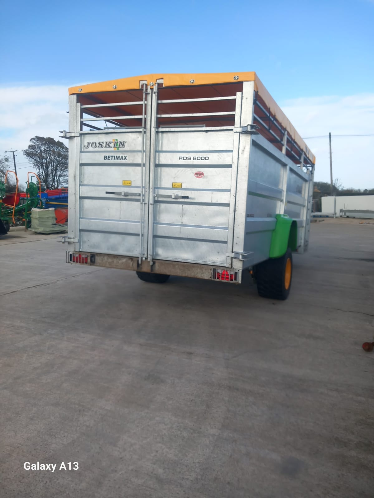 Joskin 20 x 8 Livestock Trailer