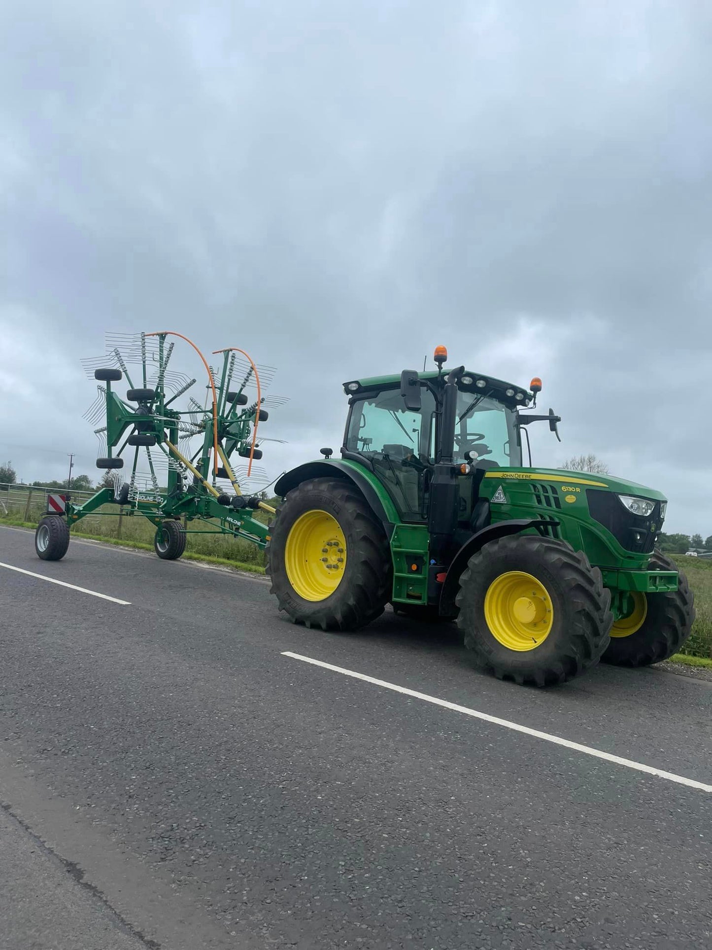 Malone Proline 610 Twin Rotor Rake