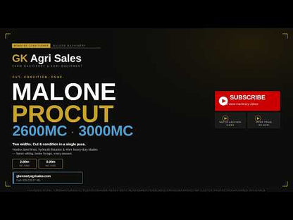 Malone Procut 2600MC/3000MC — Mounted Conditioner Mower
