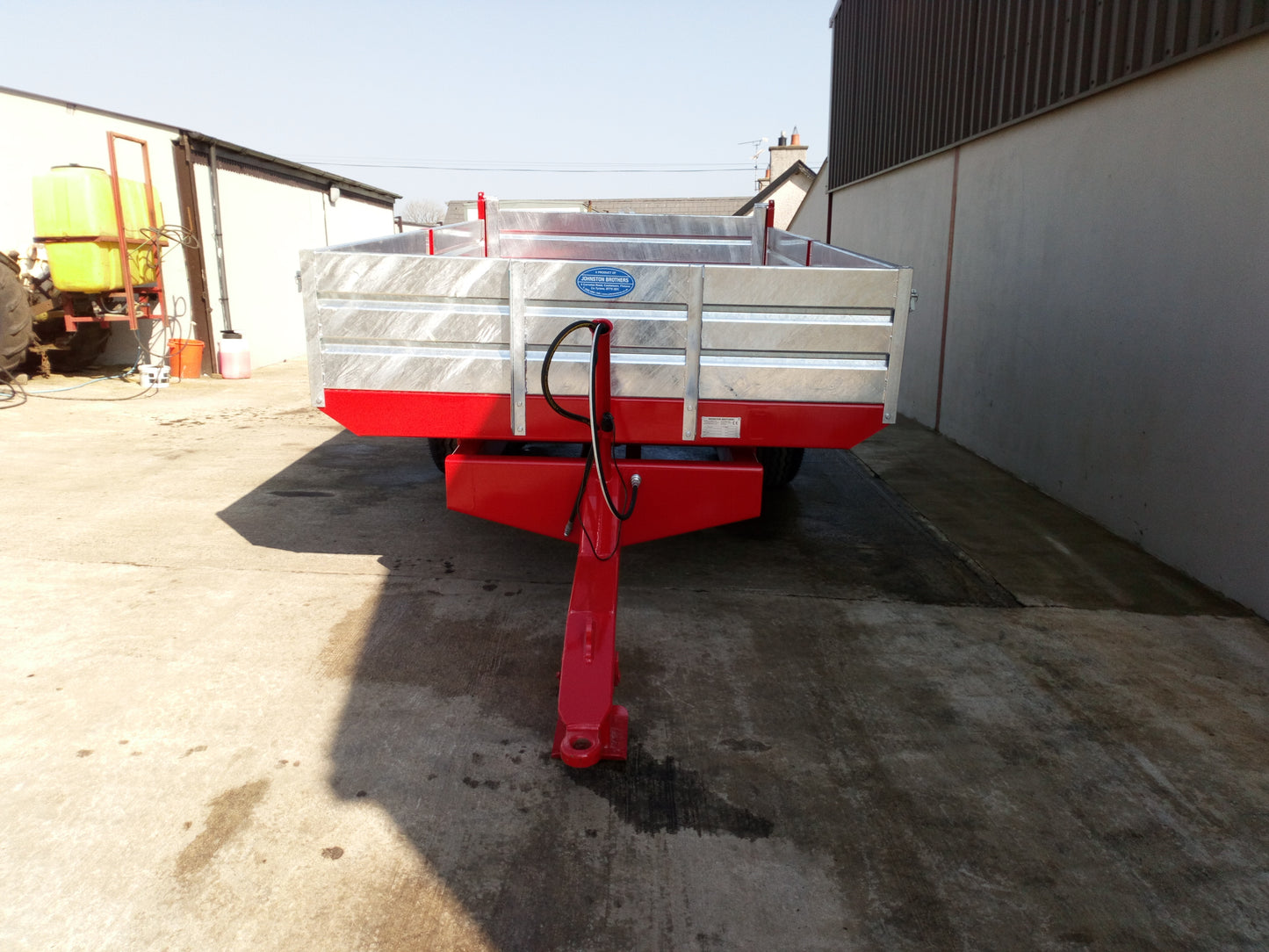 Johnston 14 x 7'6 Tipping Trailer