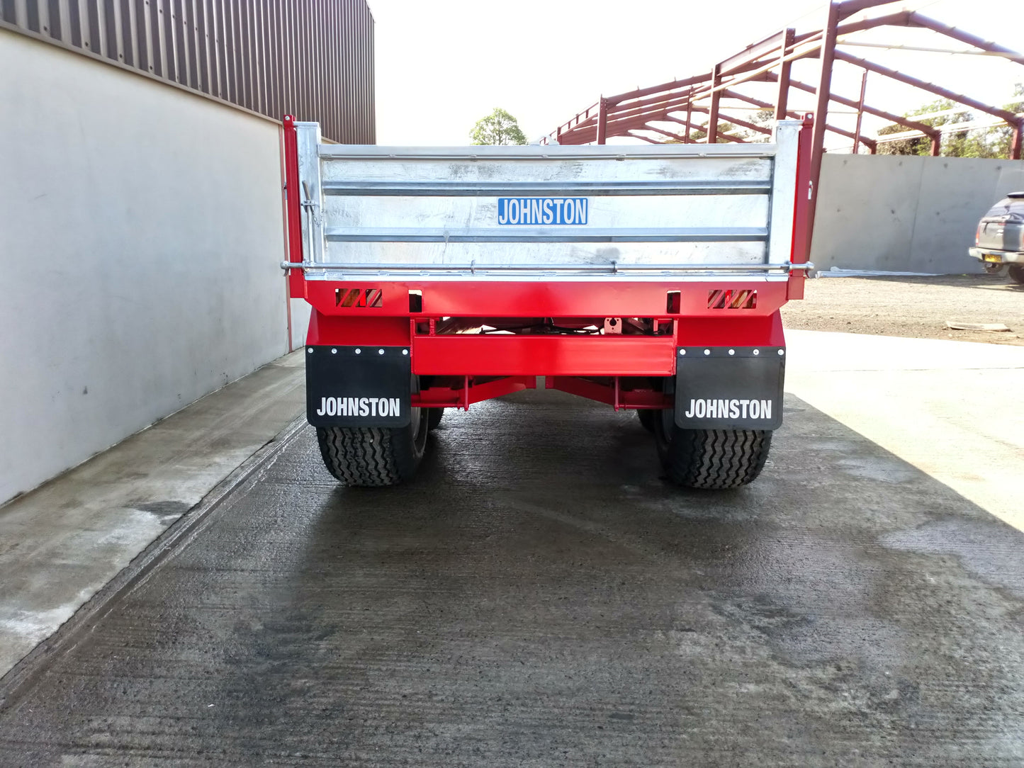 Johnston 14 x 7'6 Tipping Trailer